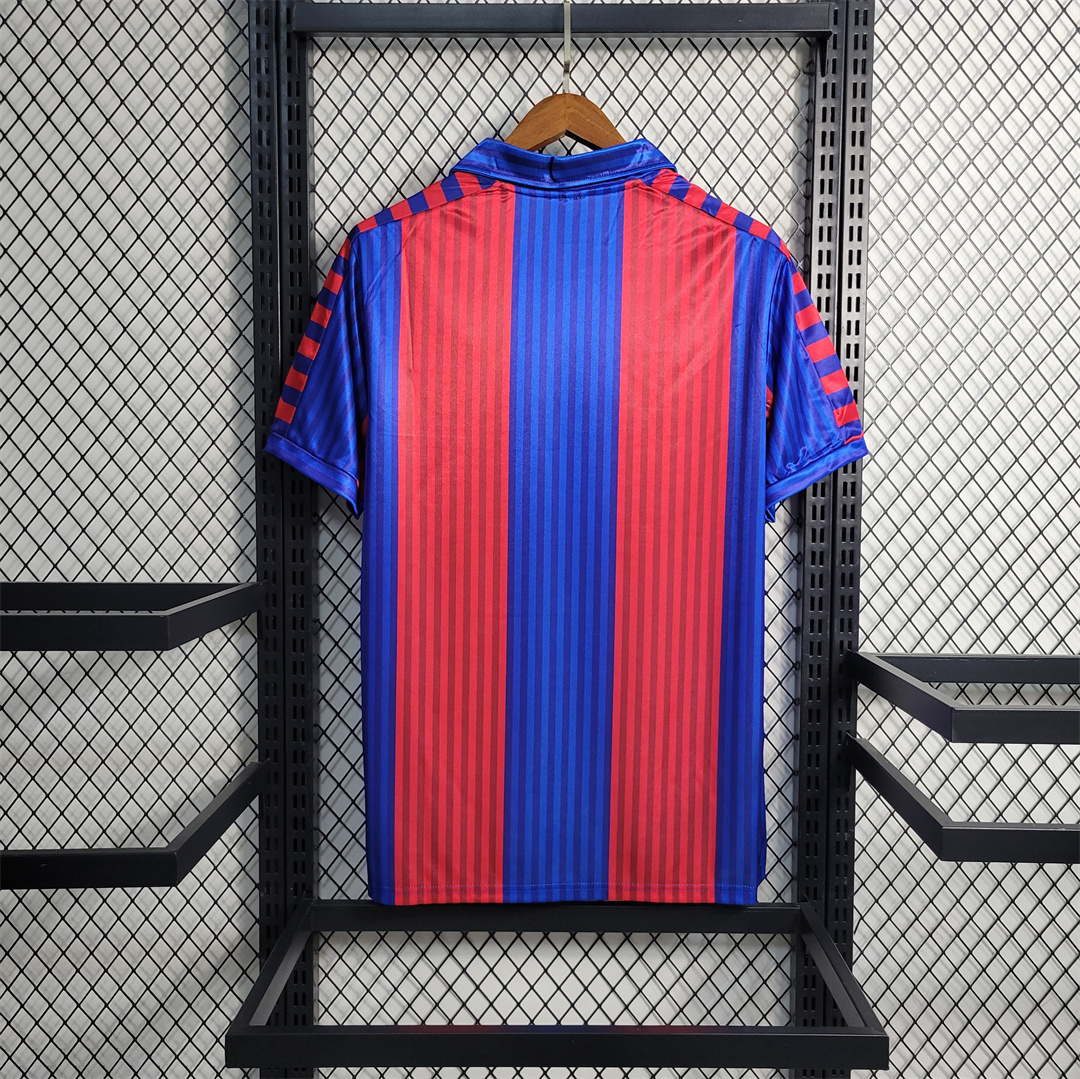 91-92 Barcelona Home Retro Jersey