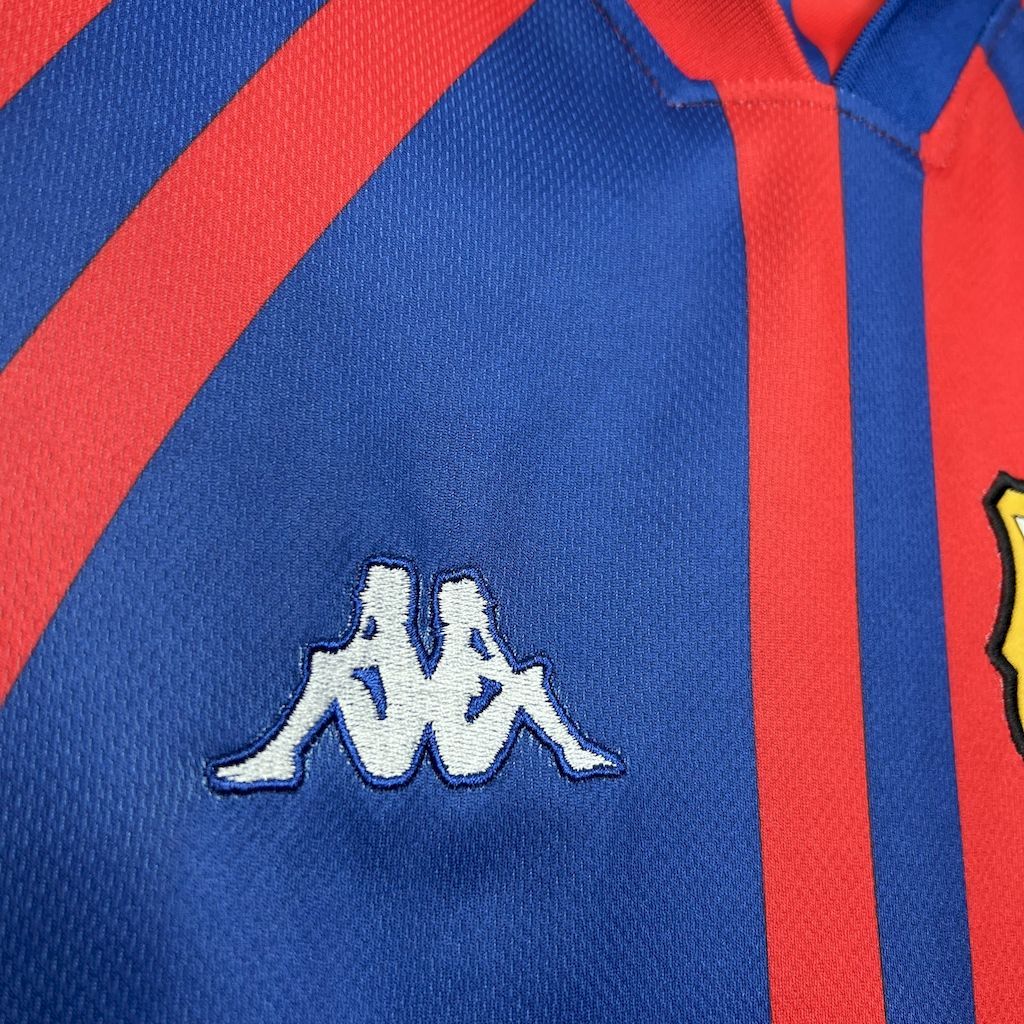97-98 Barcelona Home Retro Jersey- Classic Style
