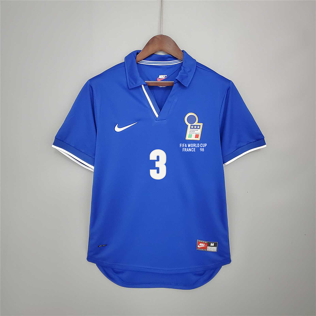 1998 Italy Home World Cup Retro Jersey