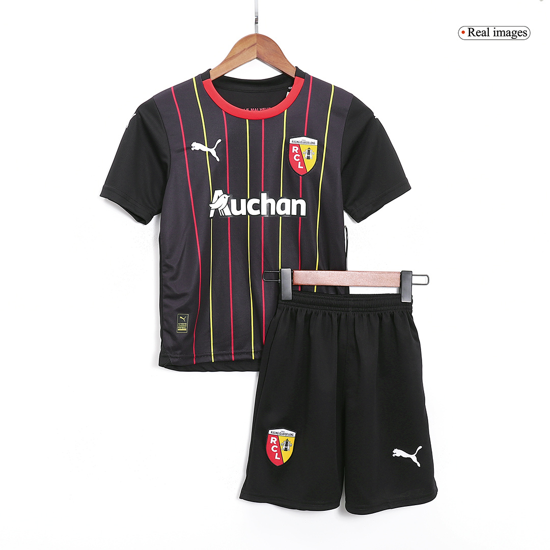 23-24  RC Lens Away Kids Kit Jersey+Shorts