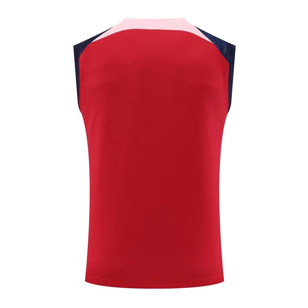 Atletico Madrid Sleeveless Training Kit (Top+Shorts) Red 2023/24