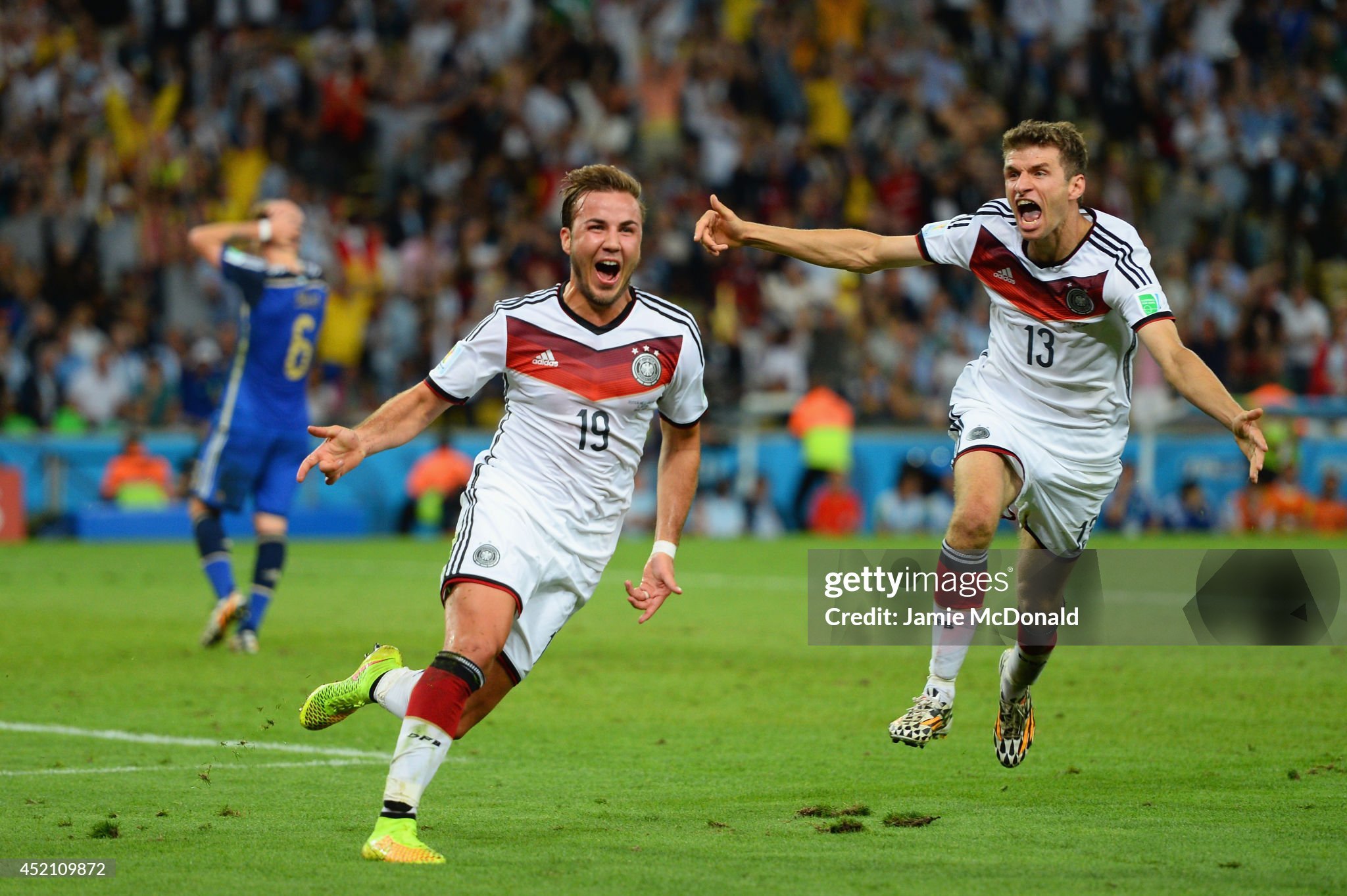 2014 Germany World Cup Home Retro 3 Stars Jersey Player Edition
