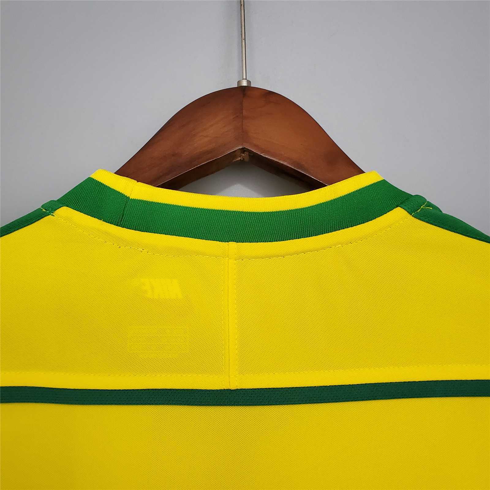 1998 Brazil World Cup Home Retro Jersey