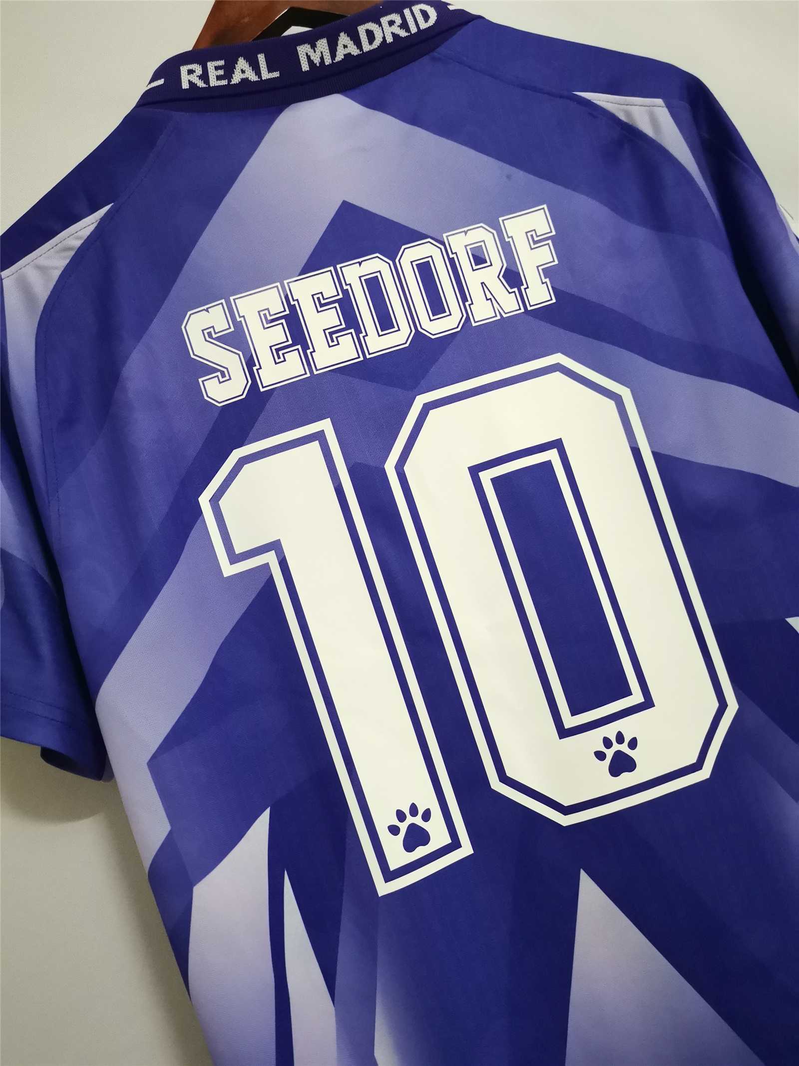 1996/97 Real Madrid Away Retro Jersey