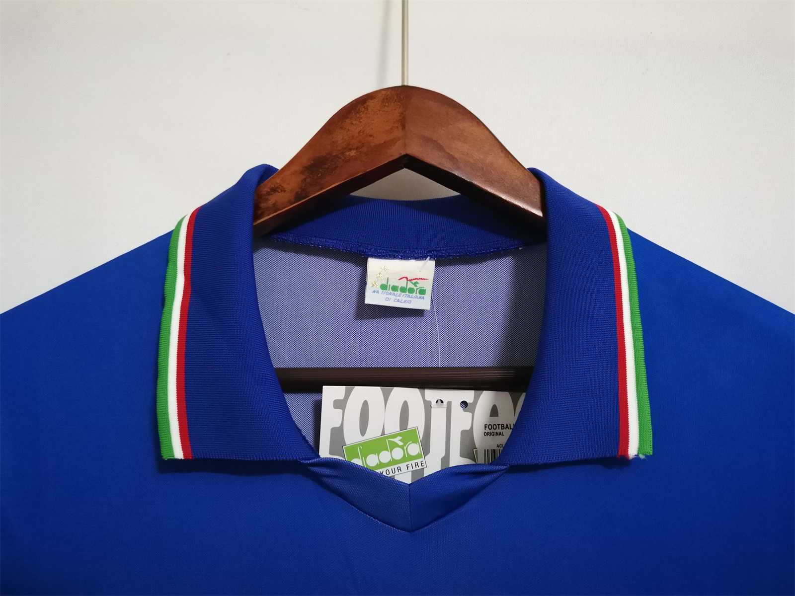 1990 Italy Home World Cup Retro Jersey