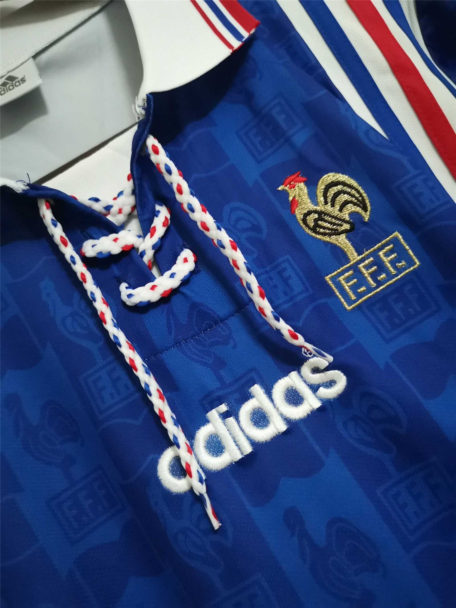 1996 France Euro Cup Home Retro Jersey