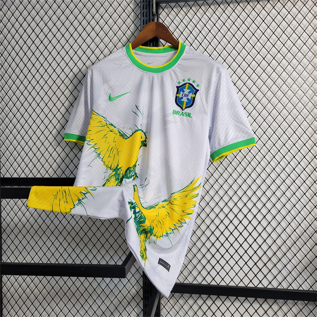 2023 Brazil White Pigeon Special Edition Kit Football