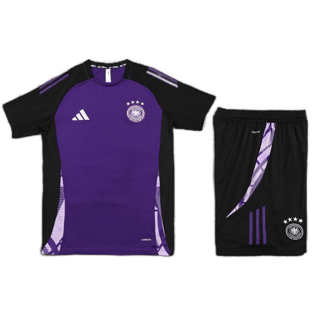 2024 Germany Euro Purple Training  Kit Jersey+Shorts