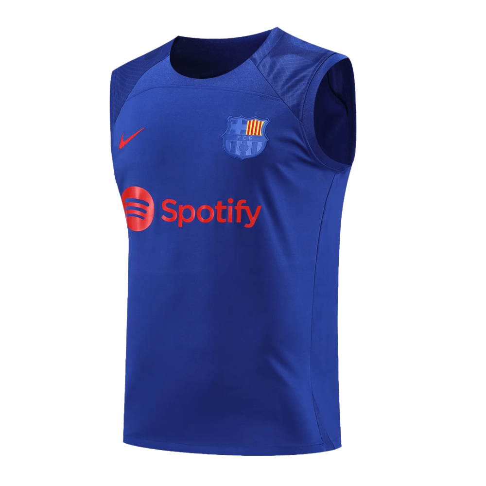 Barcelona Sleeveless Training Kit (Top+Shorts) Purple 2023/24