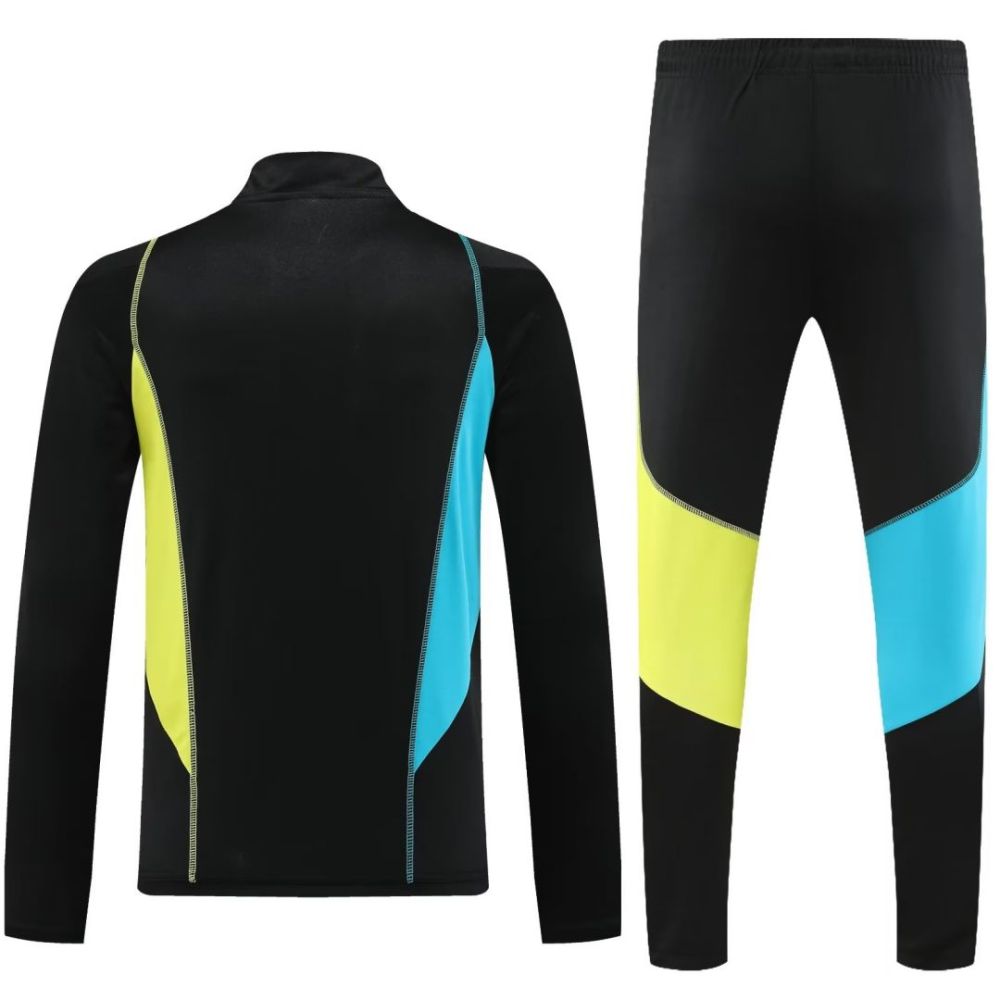 Arsenal Zipper Sweatshirt Kit(Top+Pants) Black 2023/24