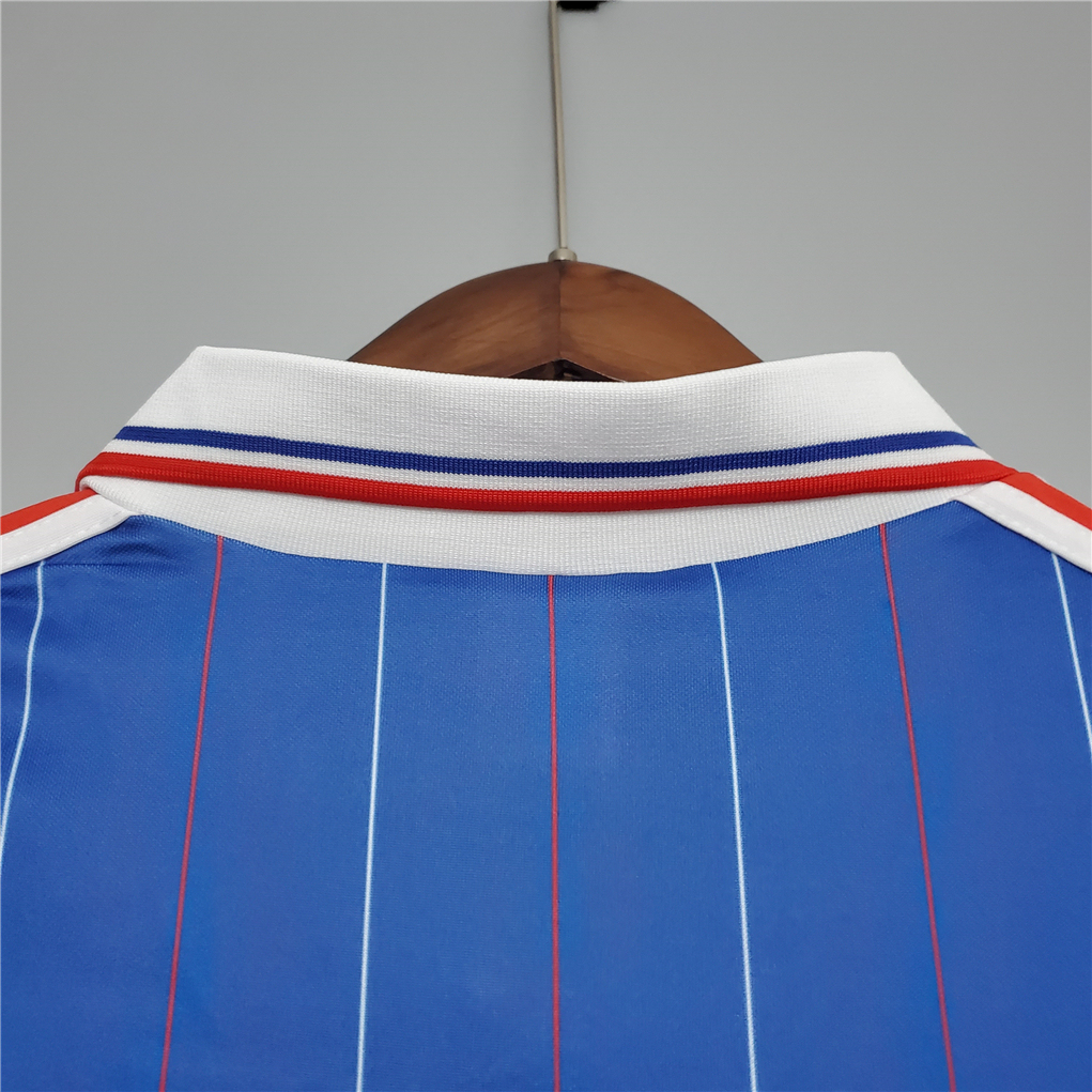 1982 France World Cup Home Retro Jersey