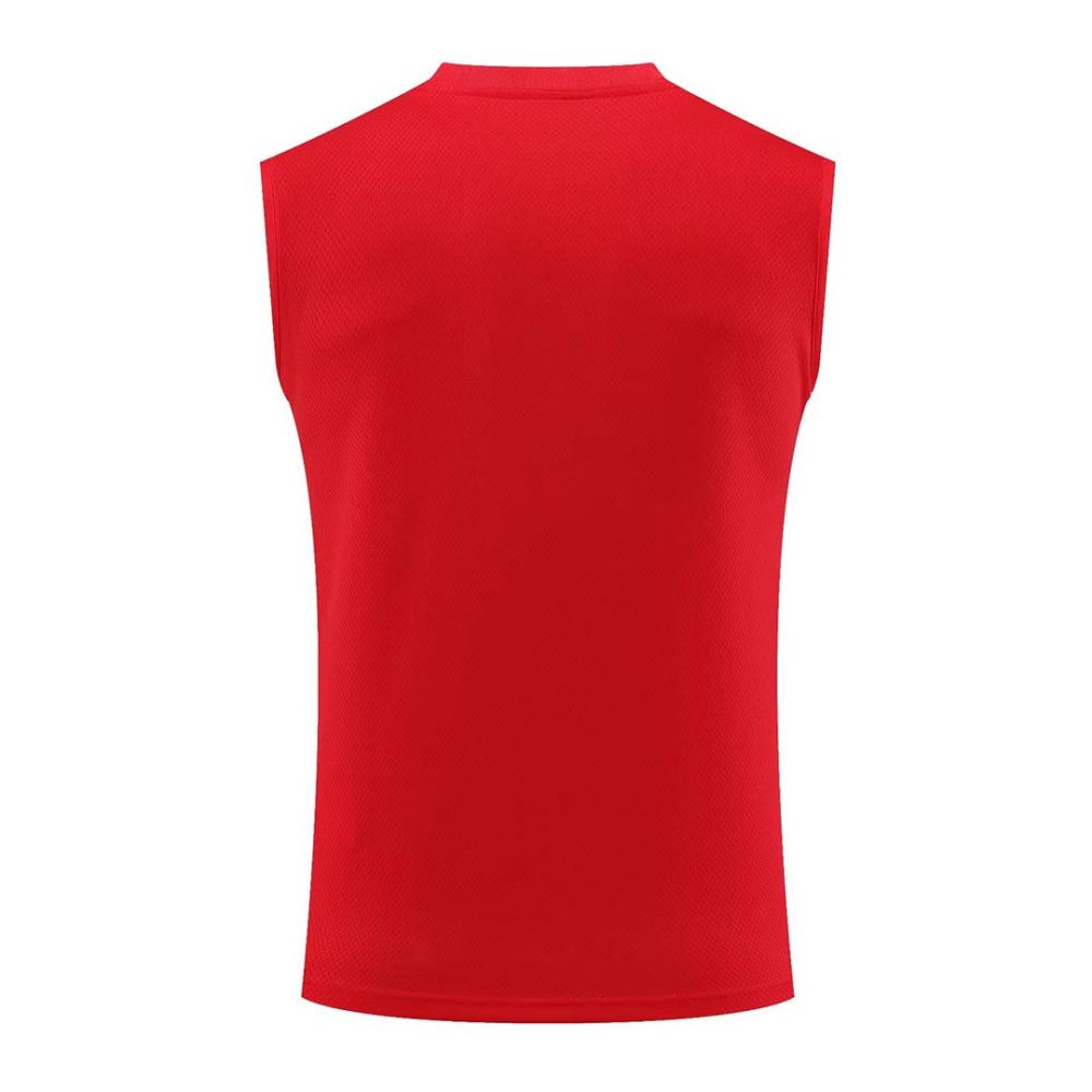 Bayern Munich Sleeveless Training Kit (Top+Shorts) Red 2023/24