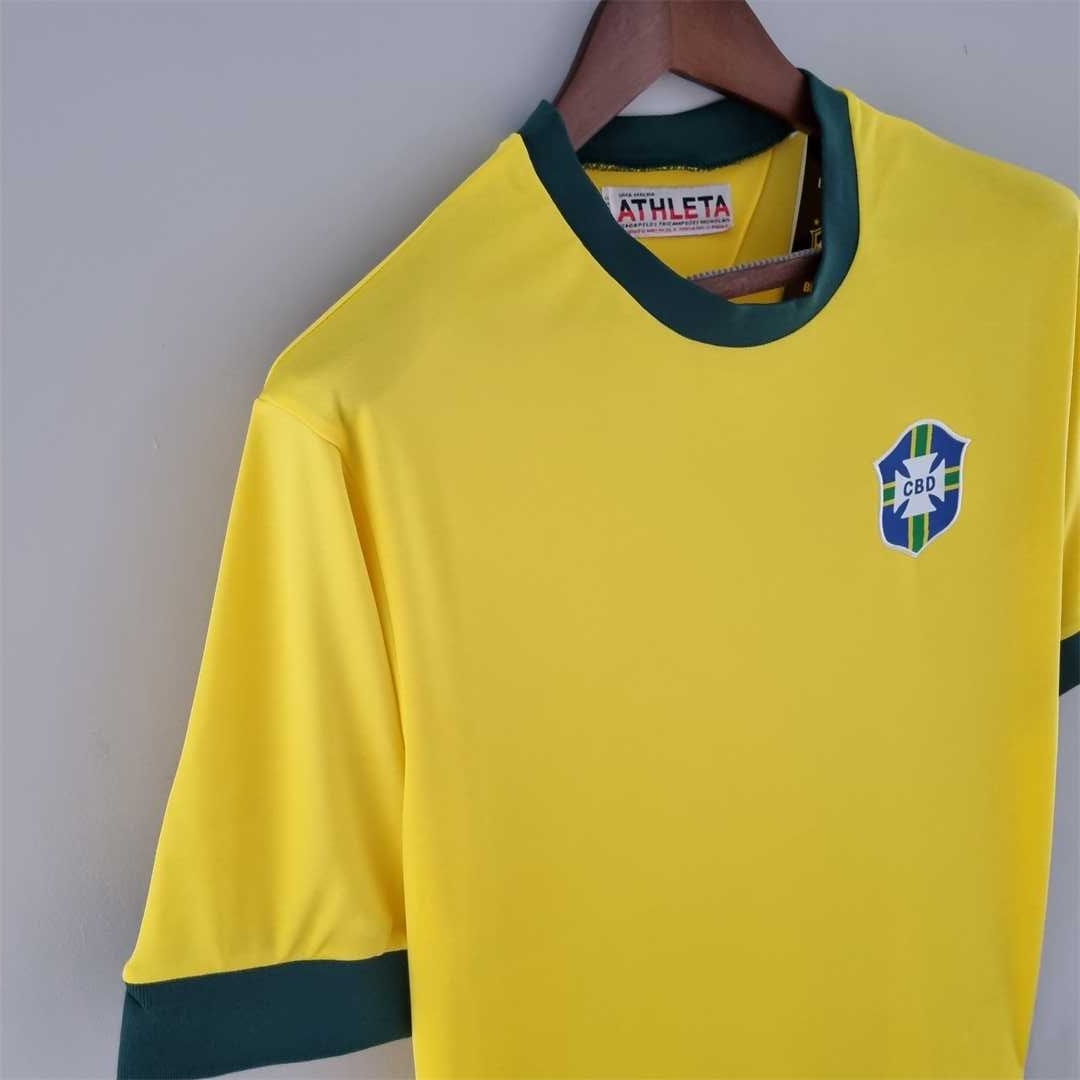 1970 Brazil World Cup Home Retro Jersey