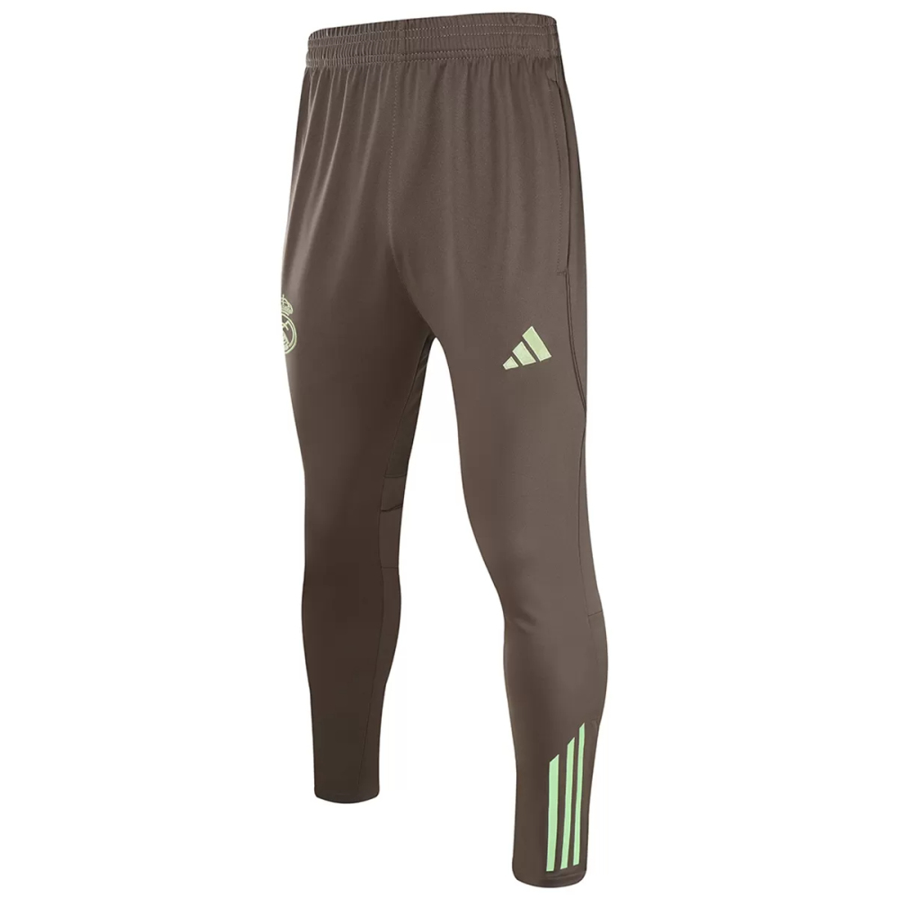 25-26 Real Madrid 1/4 Zipper Sweat Kit(Top+Pants) Green