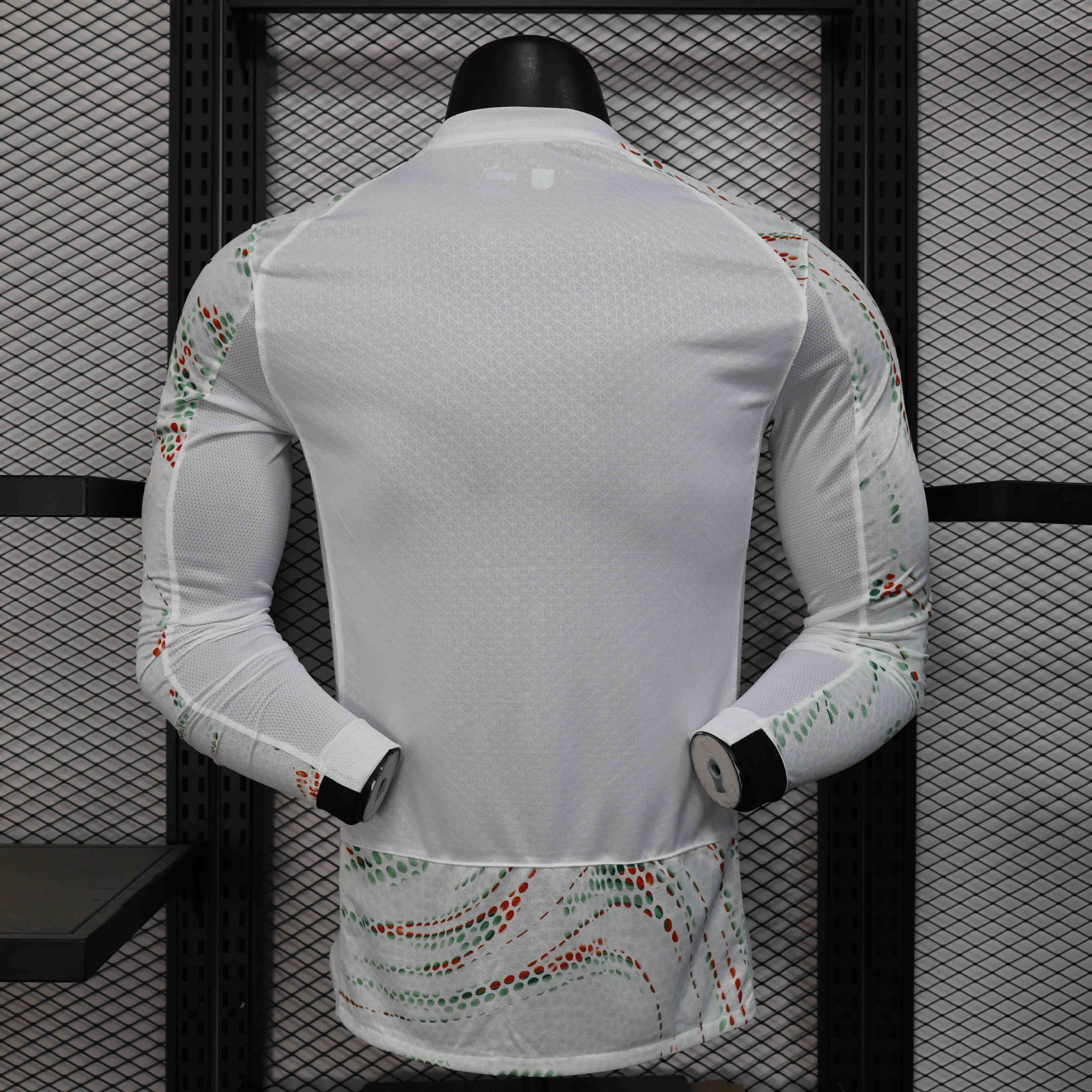 2025 Portugal  Away Soccer Jersey Long Sleeve Player Version