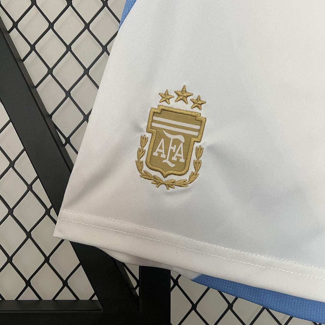 2024 Argentina Copa America  Home Shorts