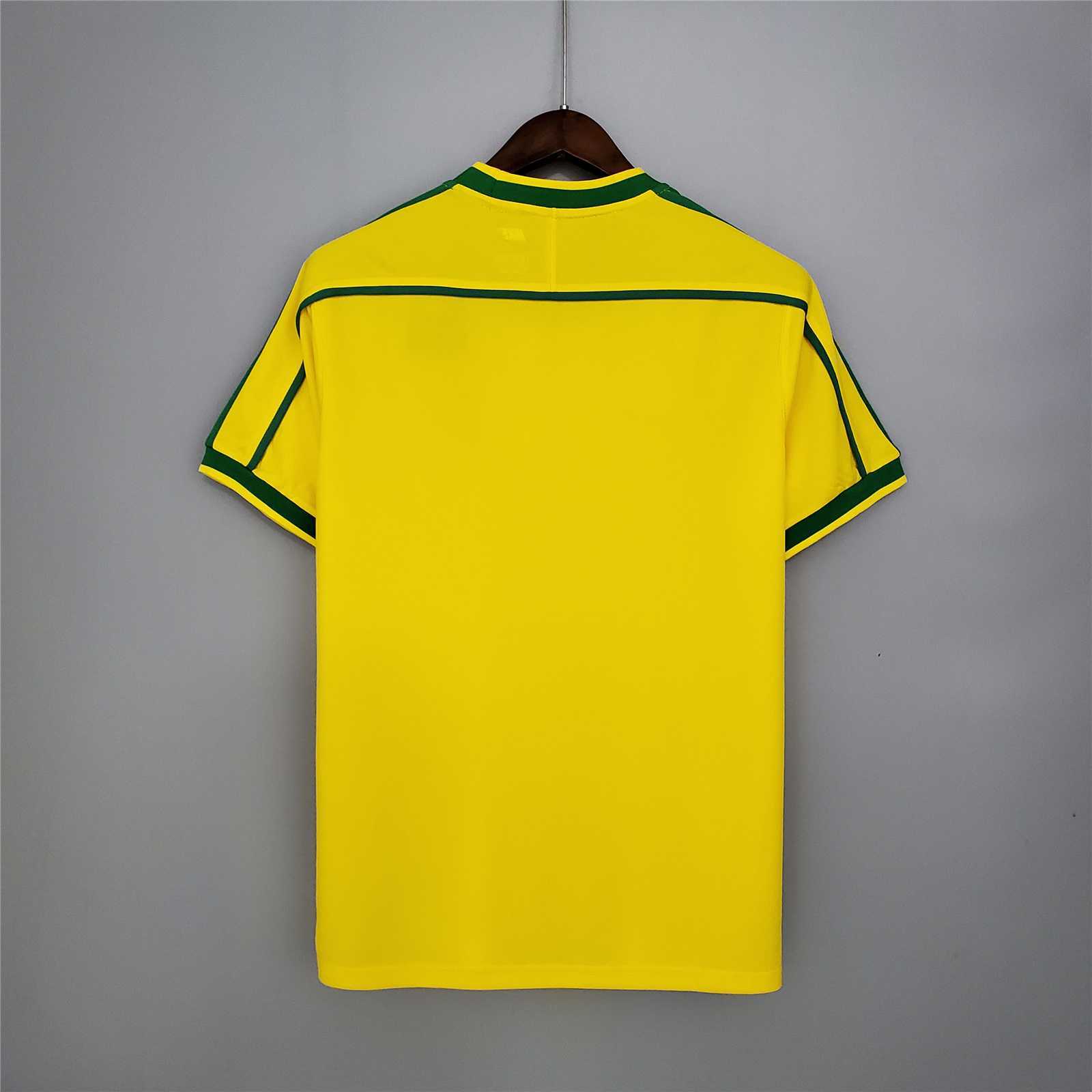 1998 Brazil World Cup Home Retro Jersey