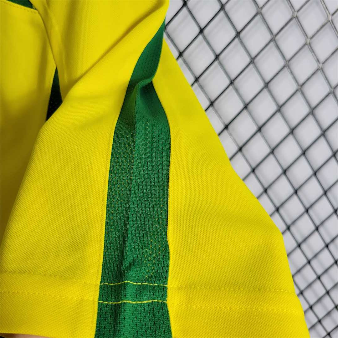 2002 Brazil World Cup Home Retro Jersey