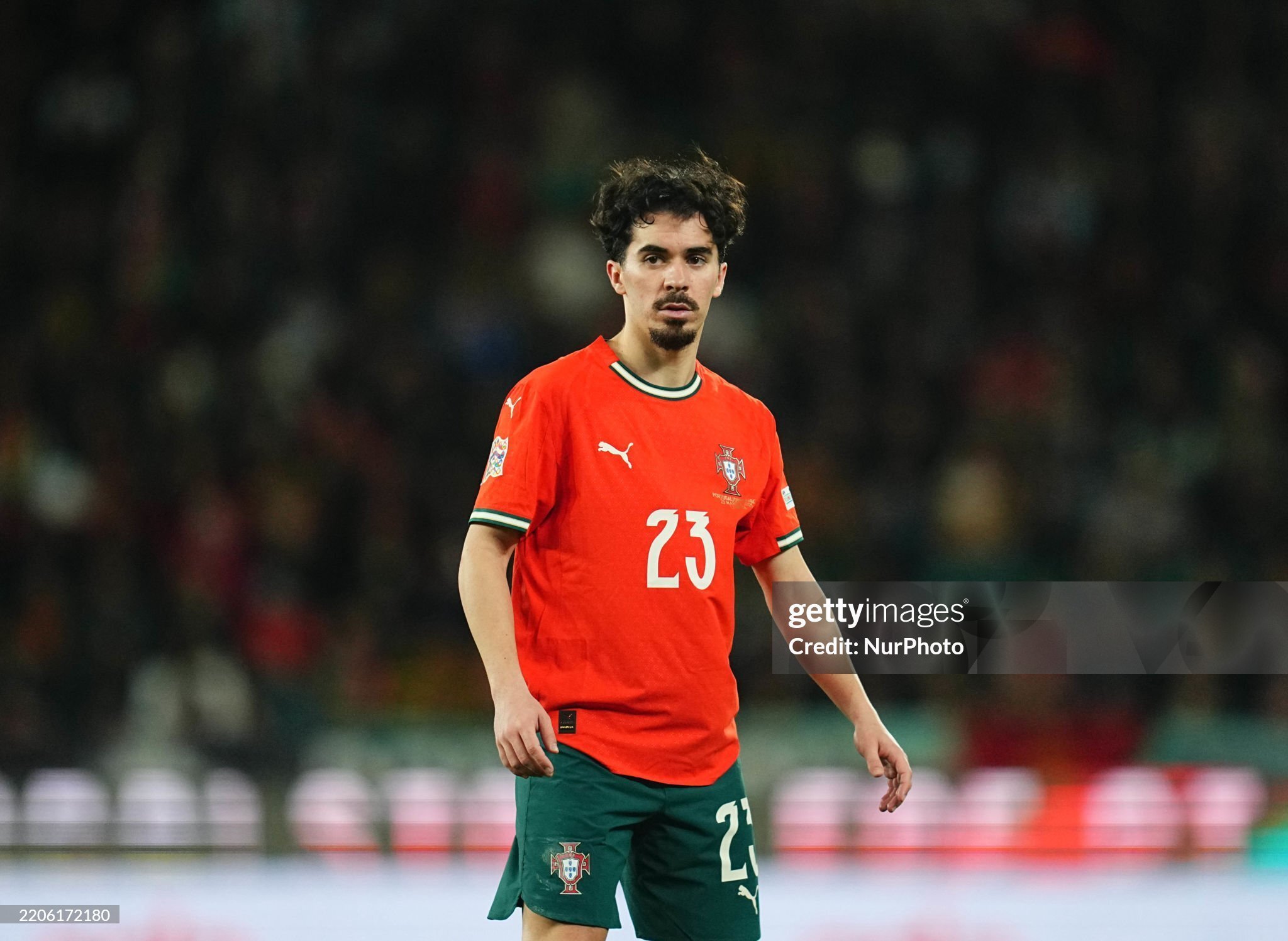 25-26 Portugal Home Soccer Shorts Player Version
