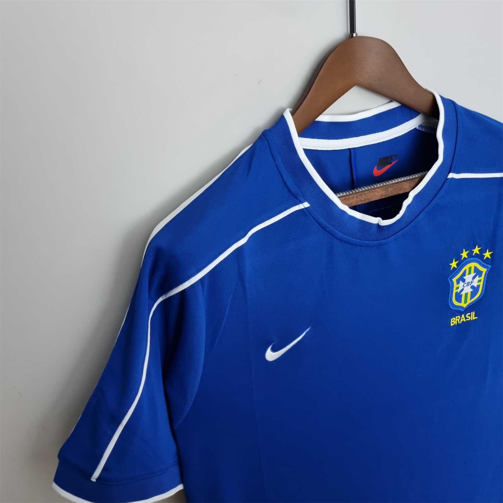 1998 Brazil World Cup Away Retro Jersey