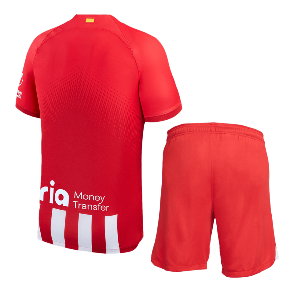 23-24 Atletico Madrid Home Whole Kit Jersey+Shorts+Socks