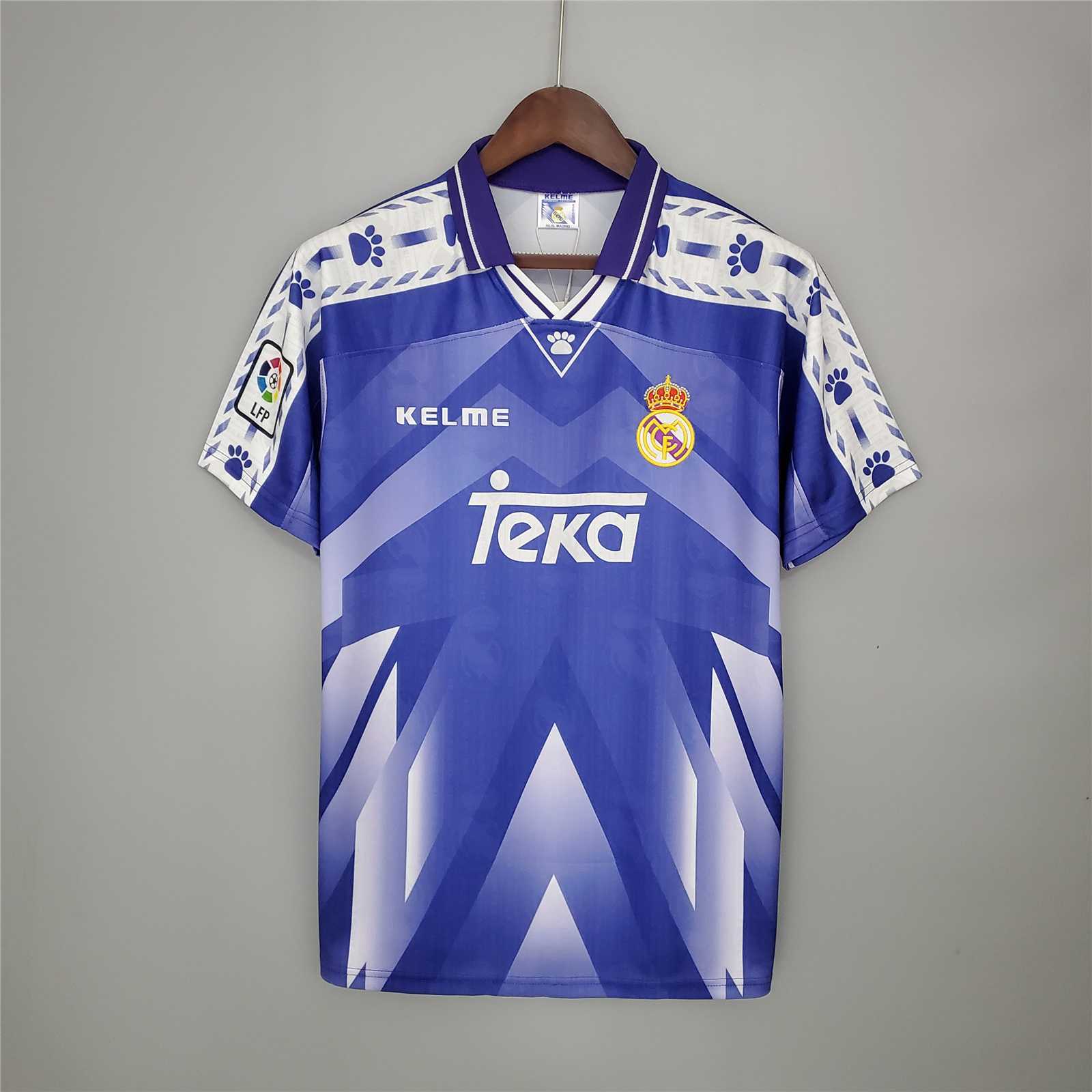 1996/97 Real Madrid Away Retro Jersey