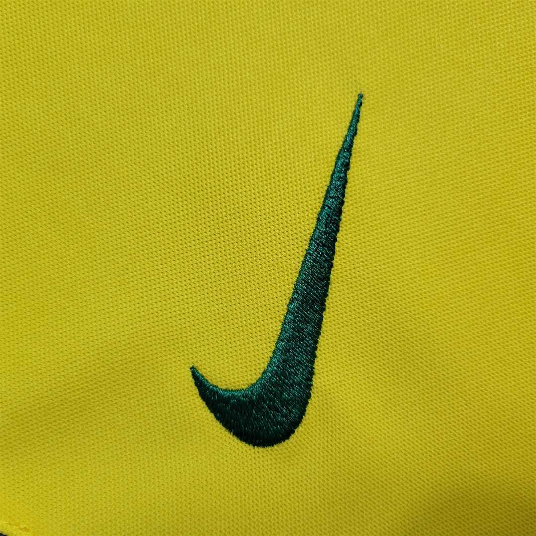 2002 Brazil World Cup Home Retro Jersey