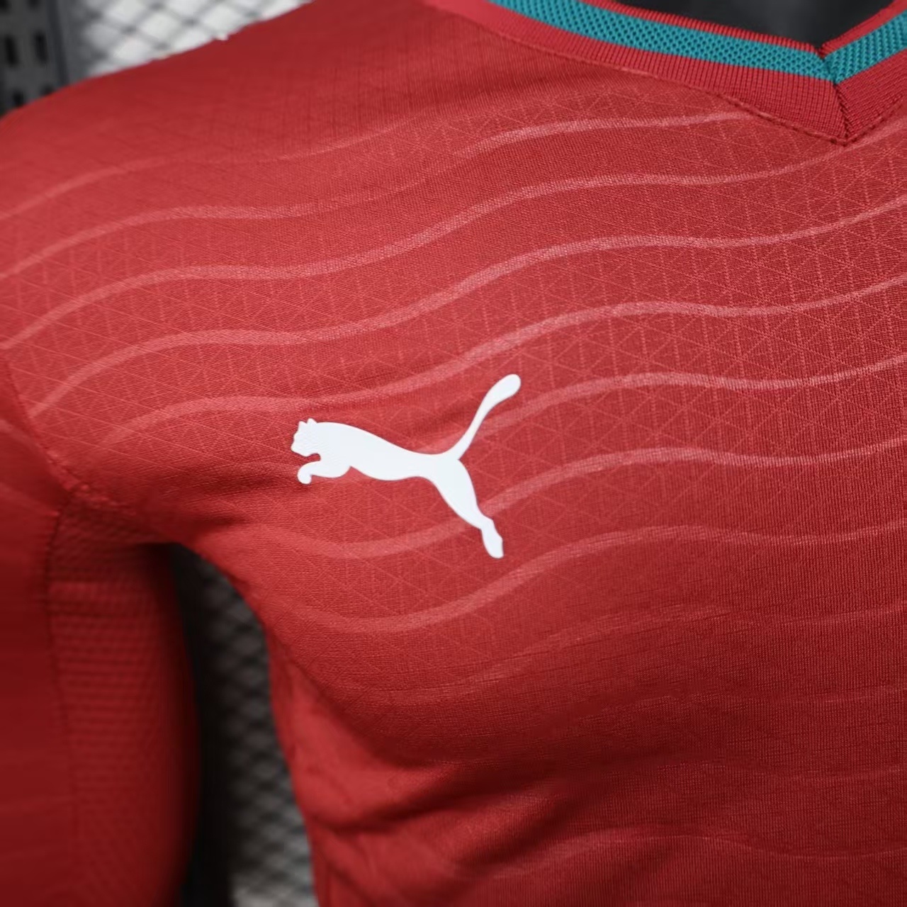 2026 Portugal  Home World Cup Soccer Jersey Player Version Long Sleeve