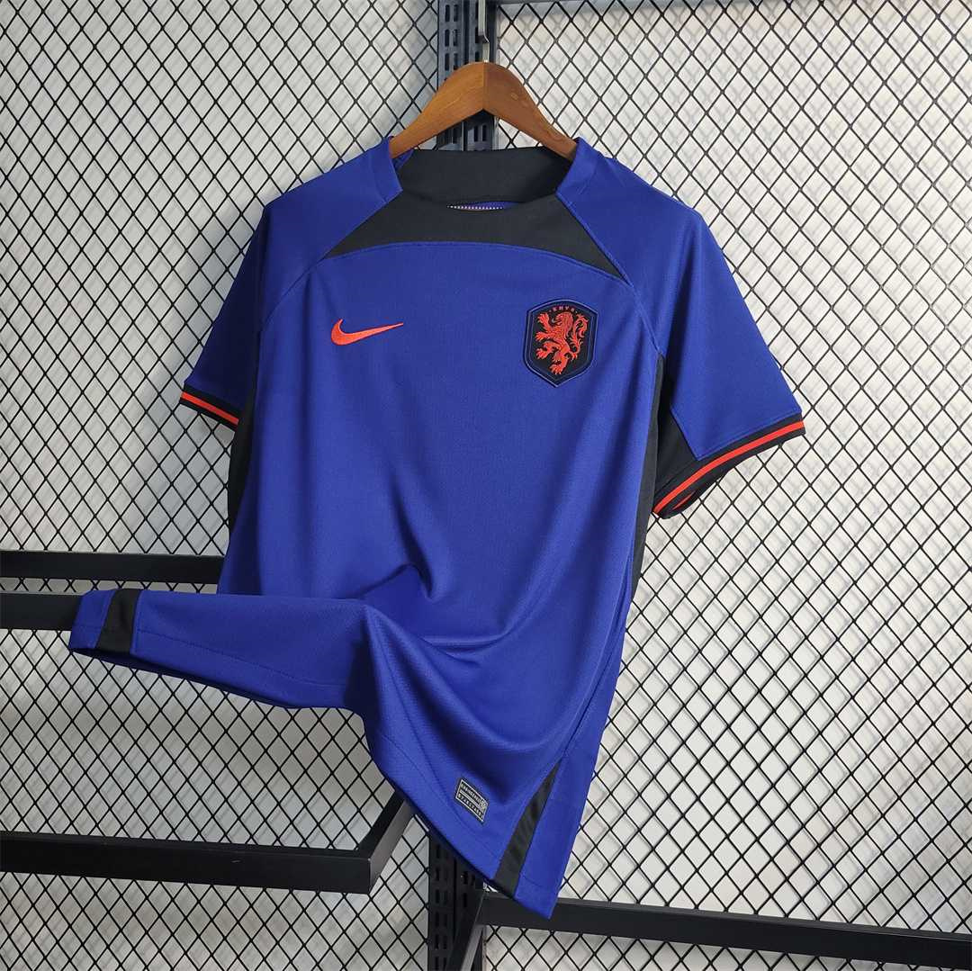 2022 Netherlands  World Cup Away Fan Edition Soccer Jersey