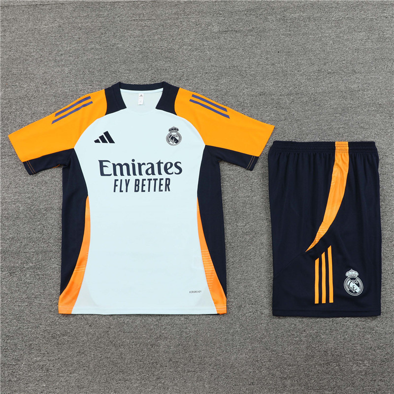 Real Madrid Pre-Match Training Jersey Kit 2024/25