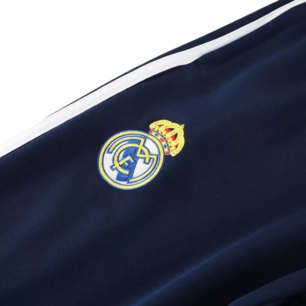 2025-26 Real Madrid Training Tracksuit Kit(Jacket+Pants) 03 Navy
