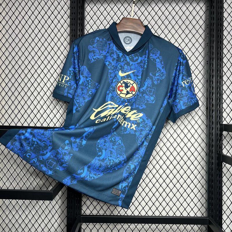 24-25 Club America  Home Soccer Jersey Fan Version