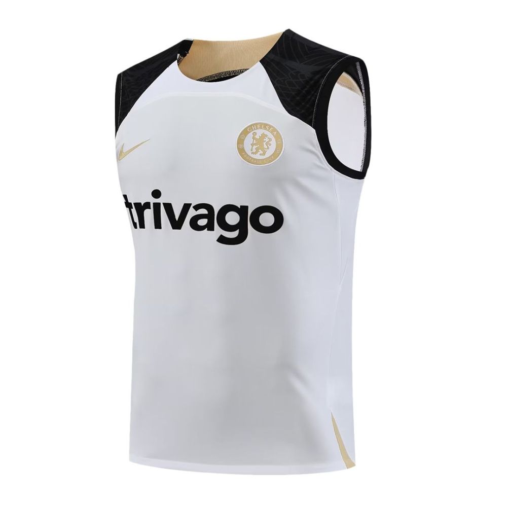 Chelsea Sleeveless Training Kit (Top+Shorts) White 2023/24