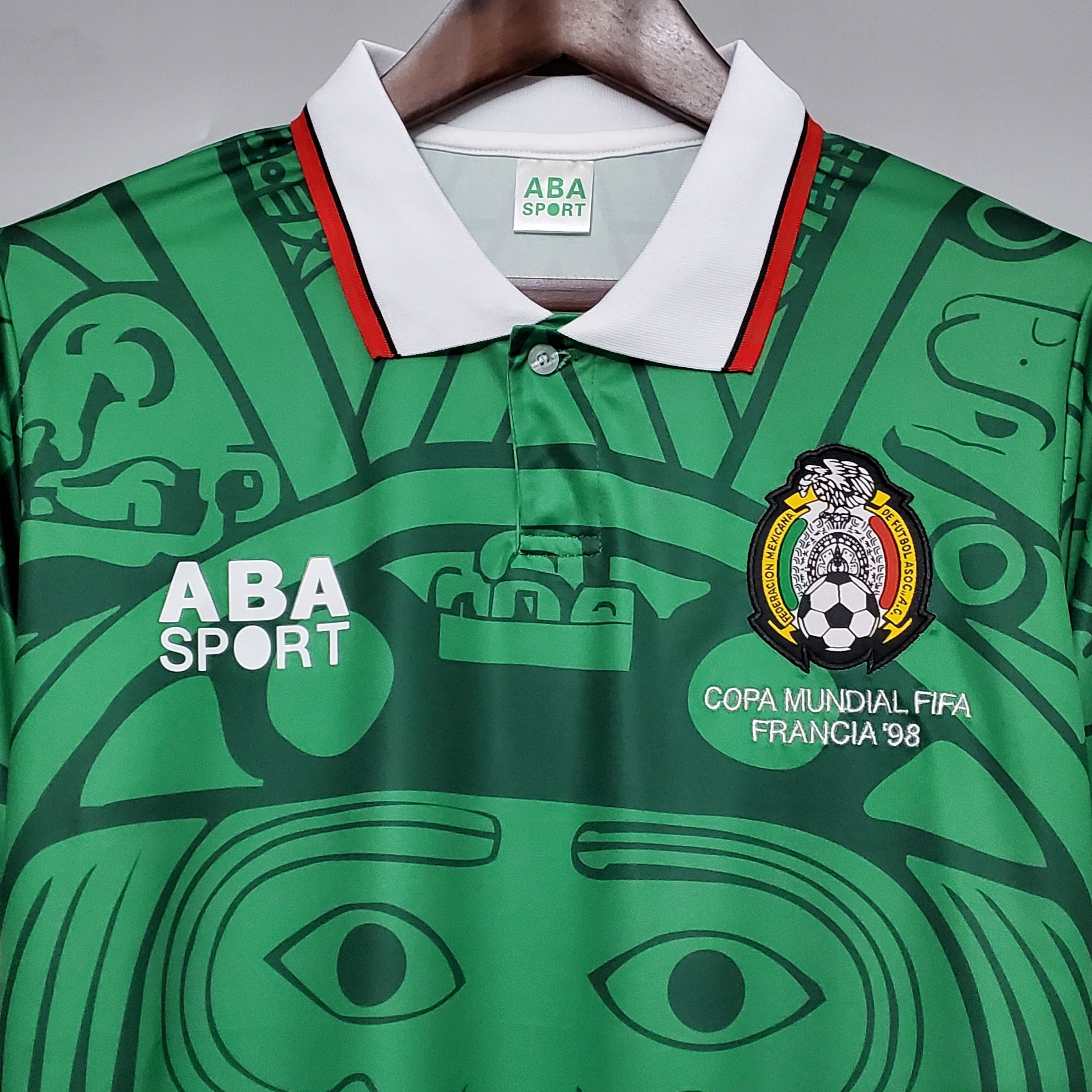 1998 Mexico World Cup Home Retro Jersey