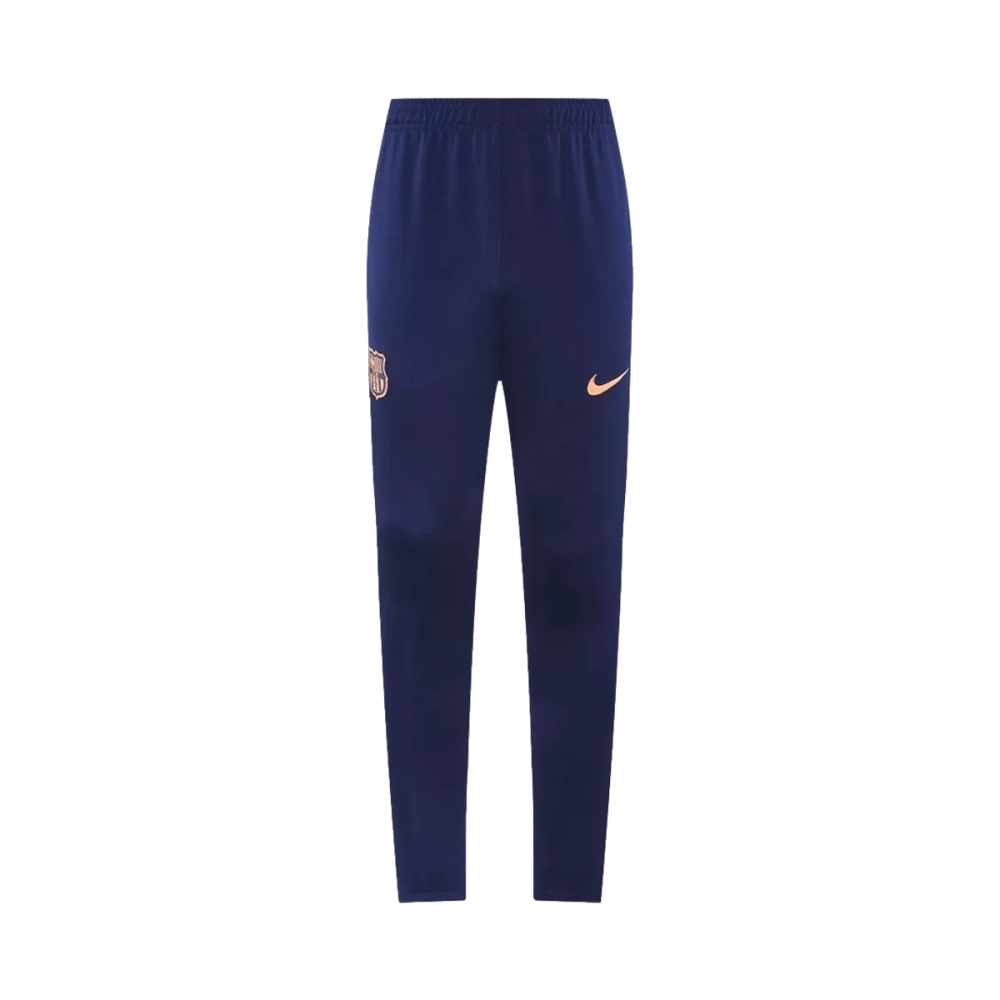 25-26 Barcelona Training Tracksuit Kit(Jacket+Pants) Navy&Orange