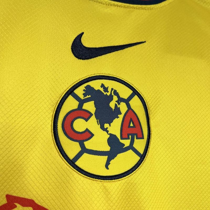 24-25 Club America  Home Soccer Jersey Fan Version