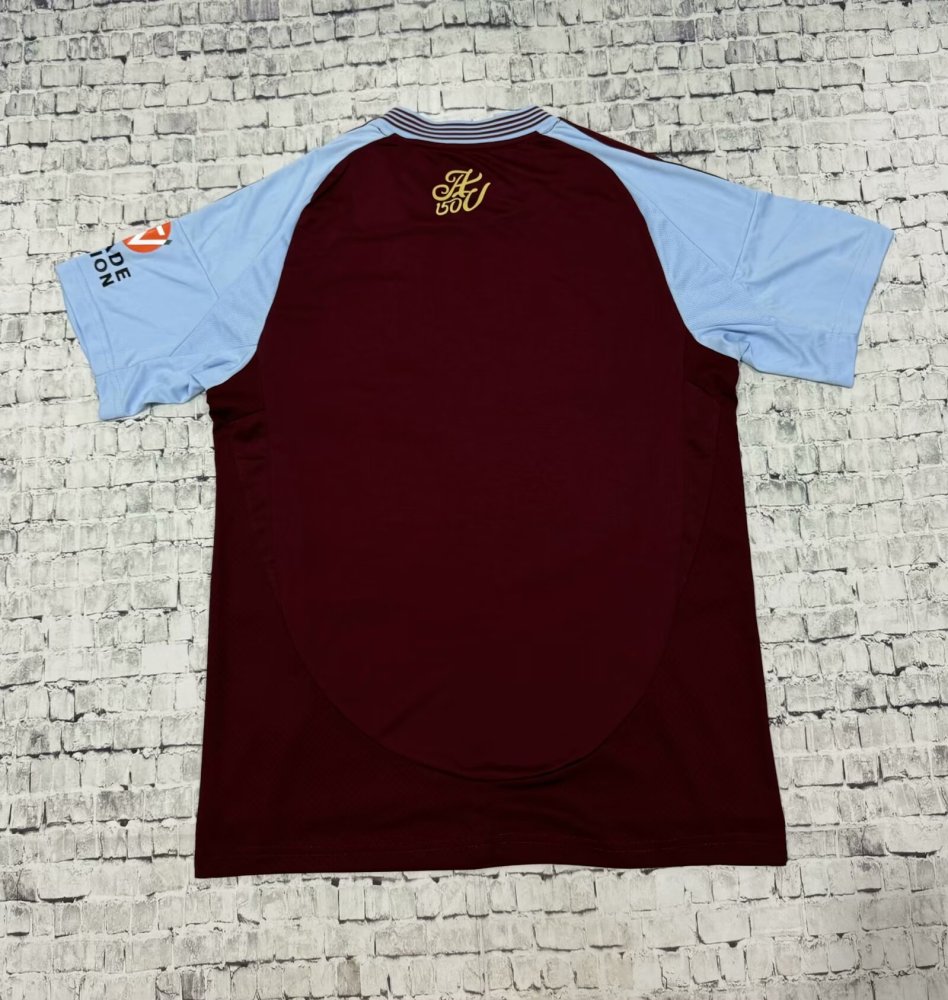 24-25 Aston Villa Home Soccer Jersey