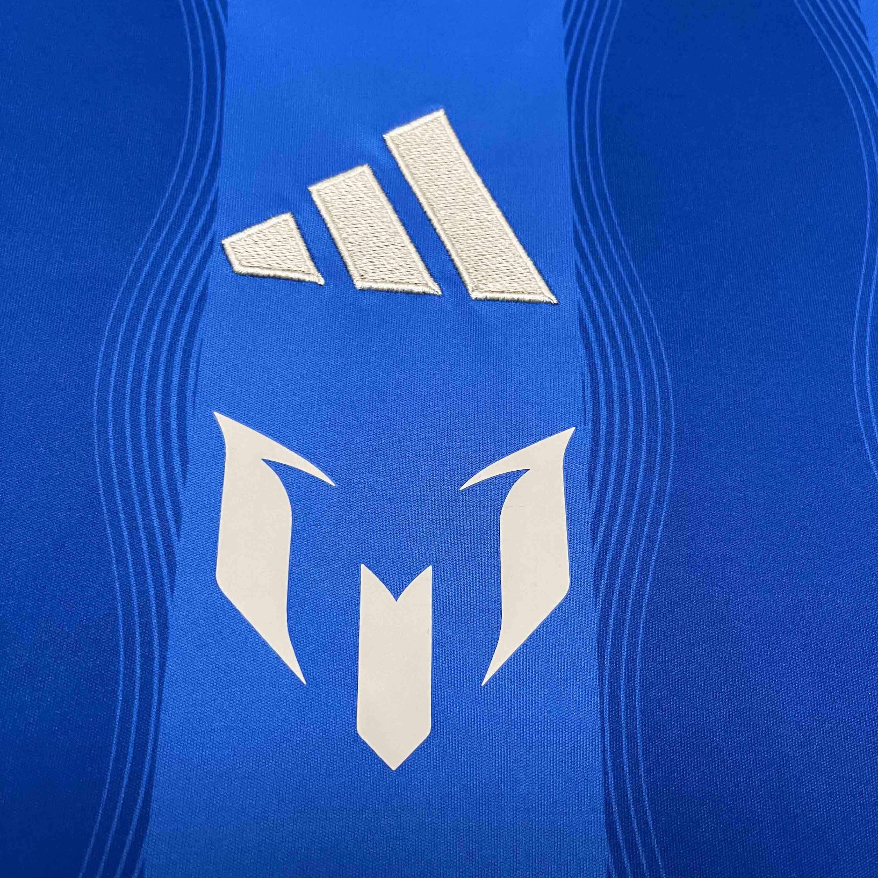 2024 Argentina Messi Pitch 2 Street Training Blue Kit Jersey
