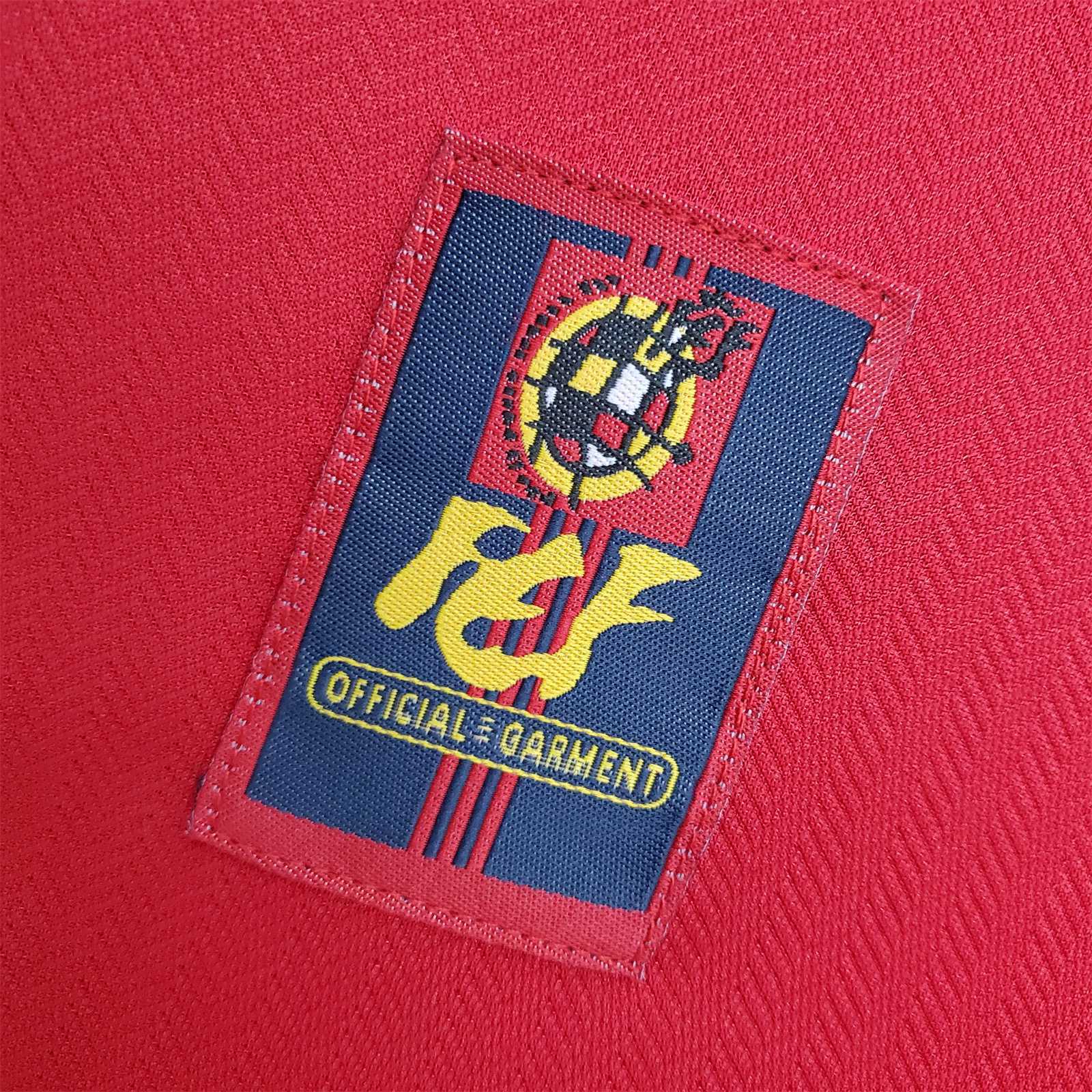 1998 Spain Home World Cup Retro Jersey