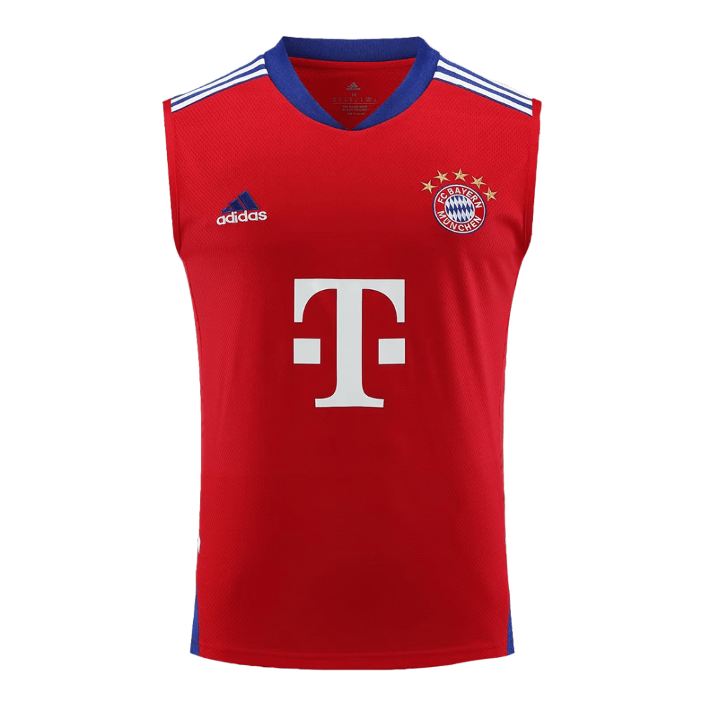 Bayern Munich Sleeveless Training Kit Red 2023/24