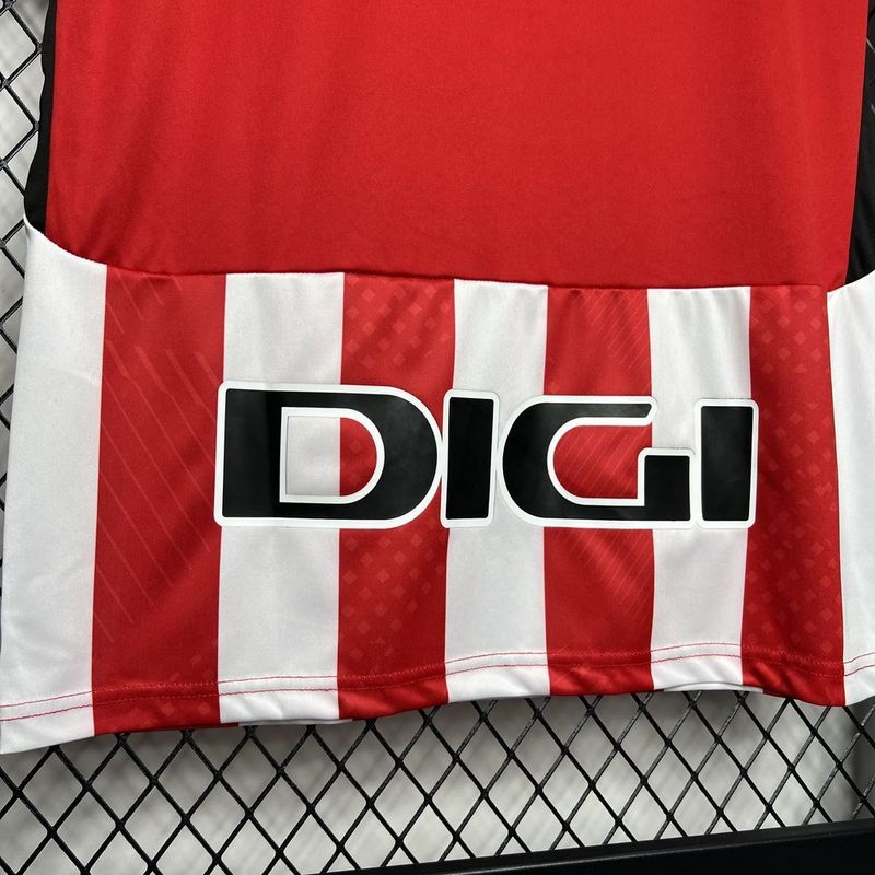 24-25 Athletic Club de Bilbao Home Jersey Fan Version
