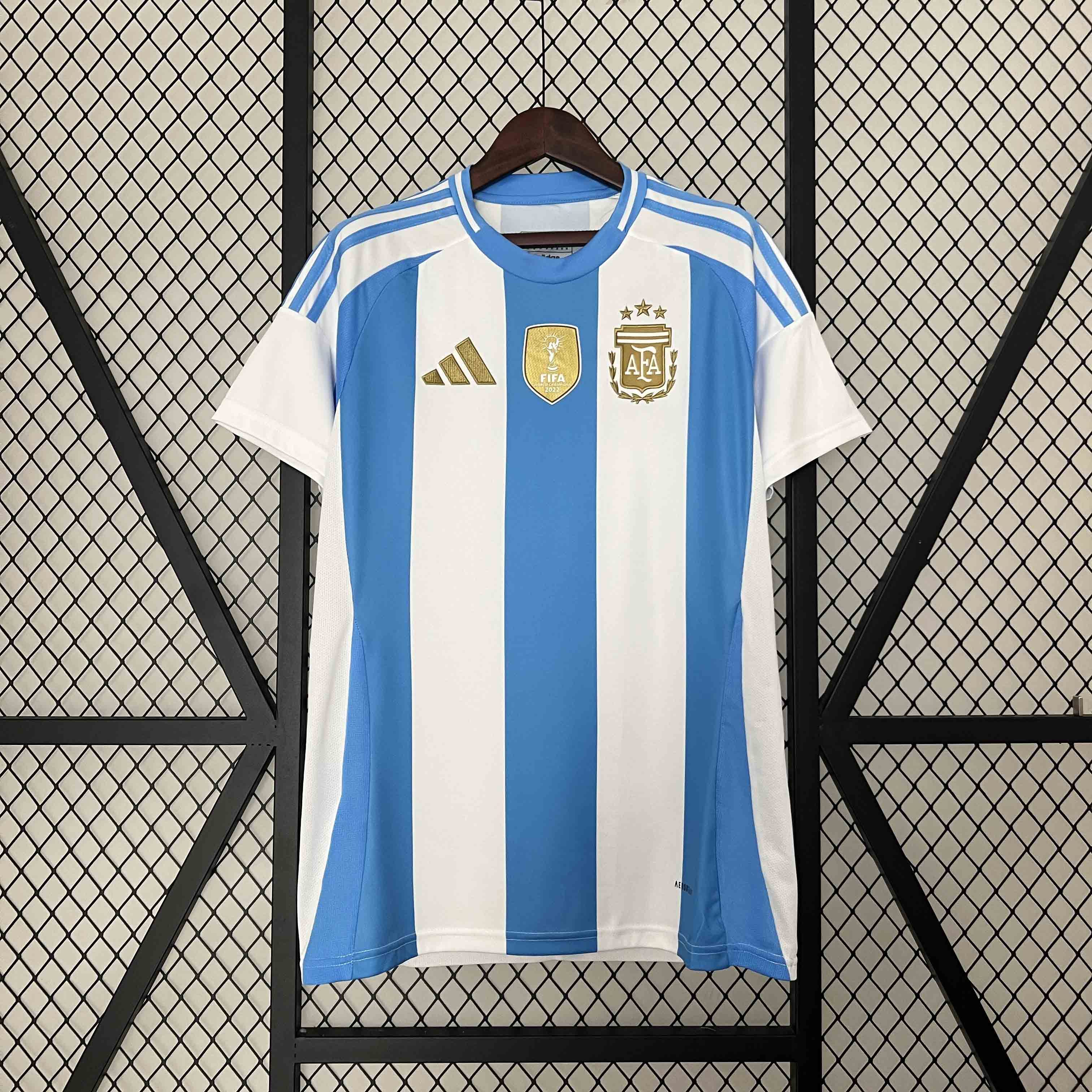 2023/24 Argentina Messi#10 Copa America Home Soccer Jersey