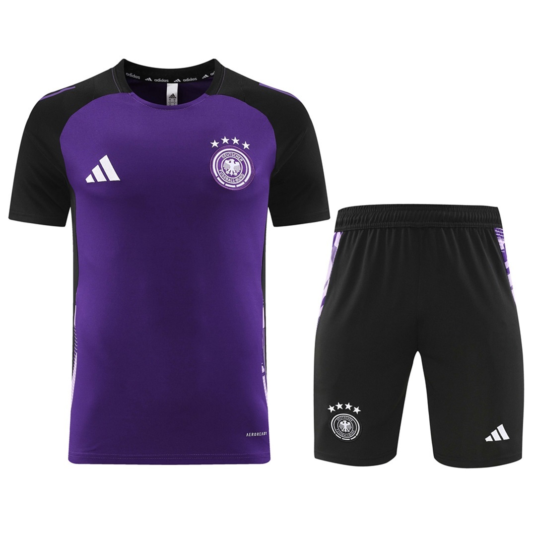 2024 Germany Euro Purple Training  Kit Jersey+Shorts