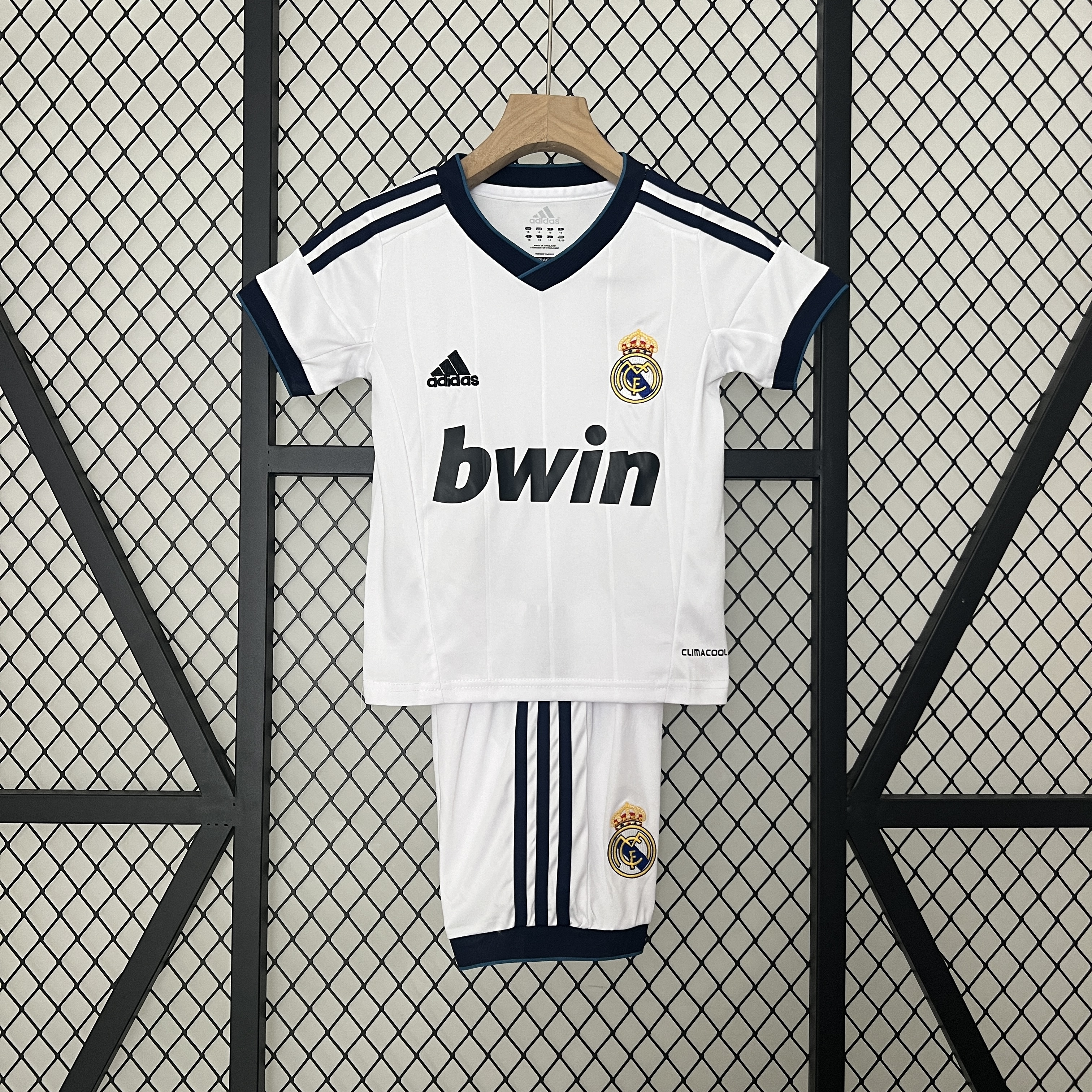 2012-13 Real Madrid Home Retro Kids Kit Jersey+Shorts
