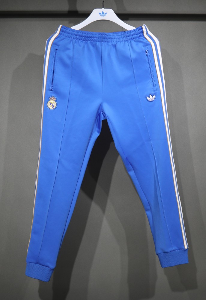 2025-26 Real Madrid Terrace Icons Track Training Jacket Set Blue
