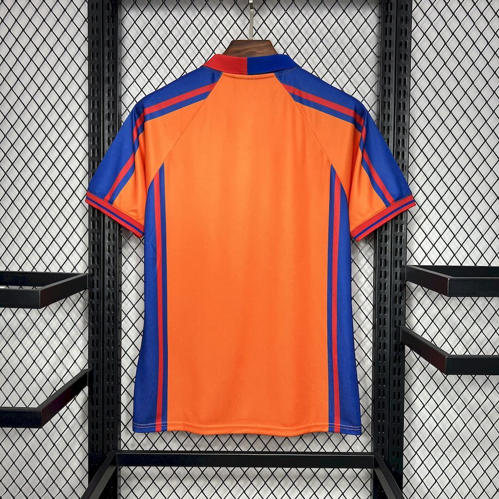 97-98 Barcelona Away Retro Jersey- Classic Style