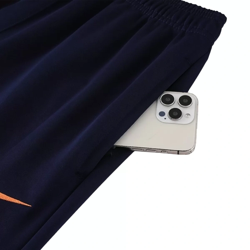 25-26 Barcelona Training Tracksuit Kit(Jacket+Pants) Navy&Orange