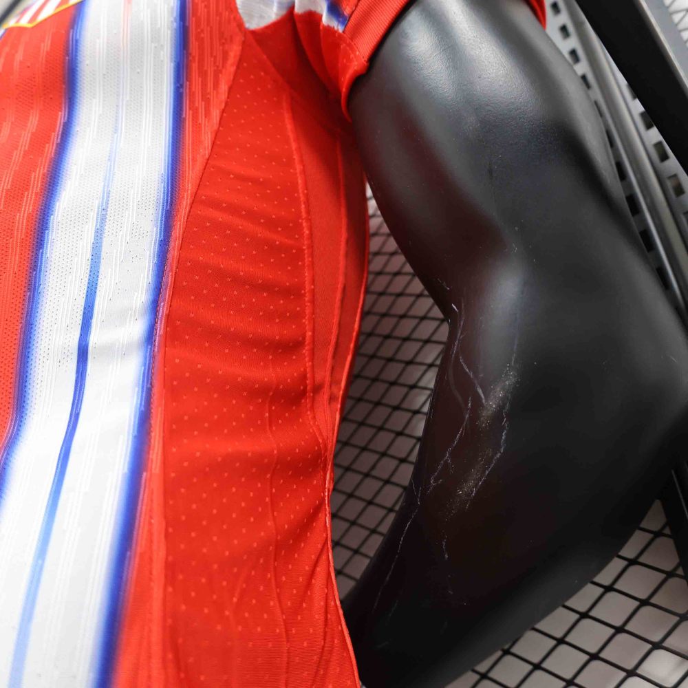 24-25 Atletico Madrid Home Soccer Jersey Player Edition