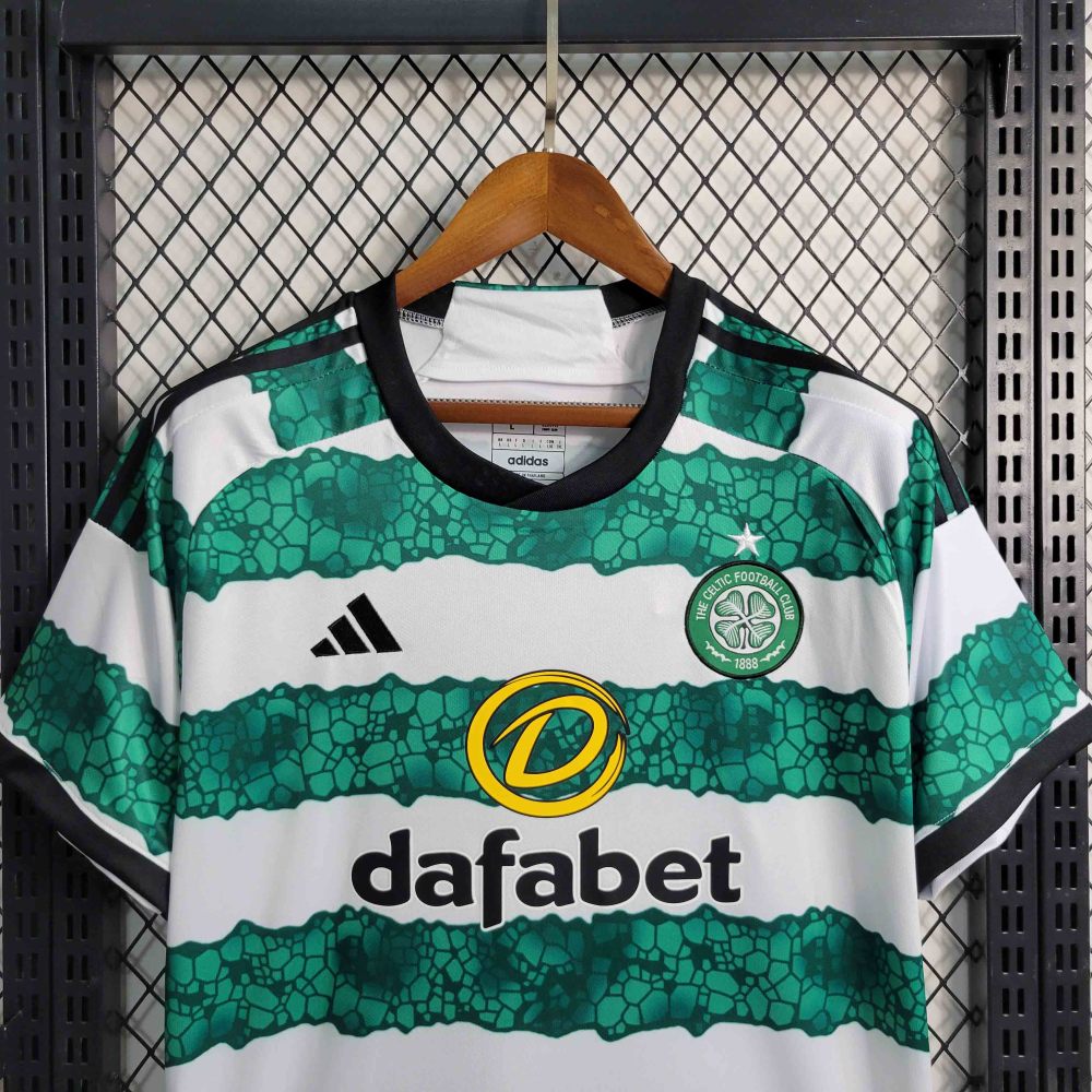 23-24 Celtic Home Soccer Kit Jersey+Shorts