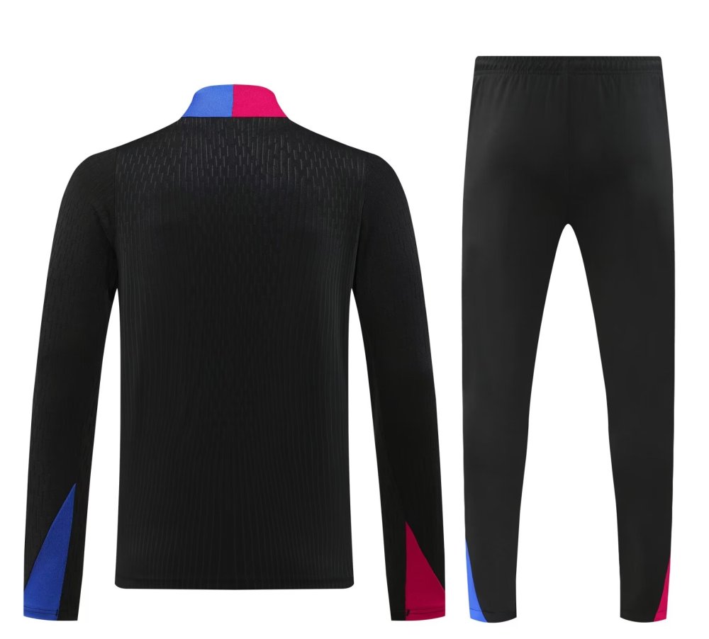24-25 Barcelona Long Sleeve Training Suit Football Shirts